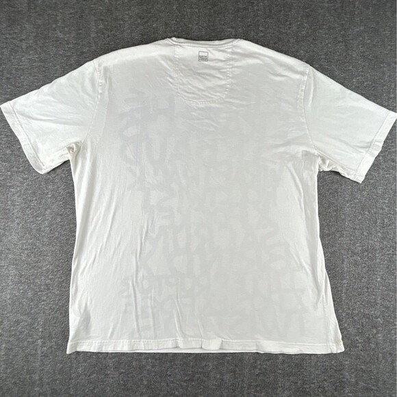 Marithe Francois Girbaud Graphic T-Shirt Mens Sz 2XL Paris NYC Spellout Y2K READ - Picture 2 of 10